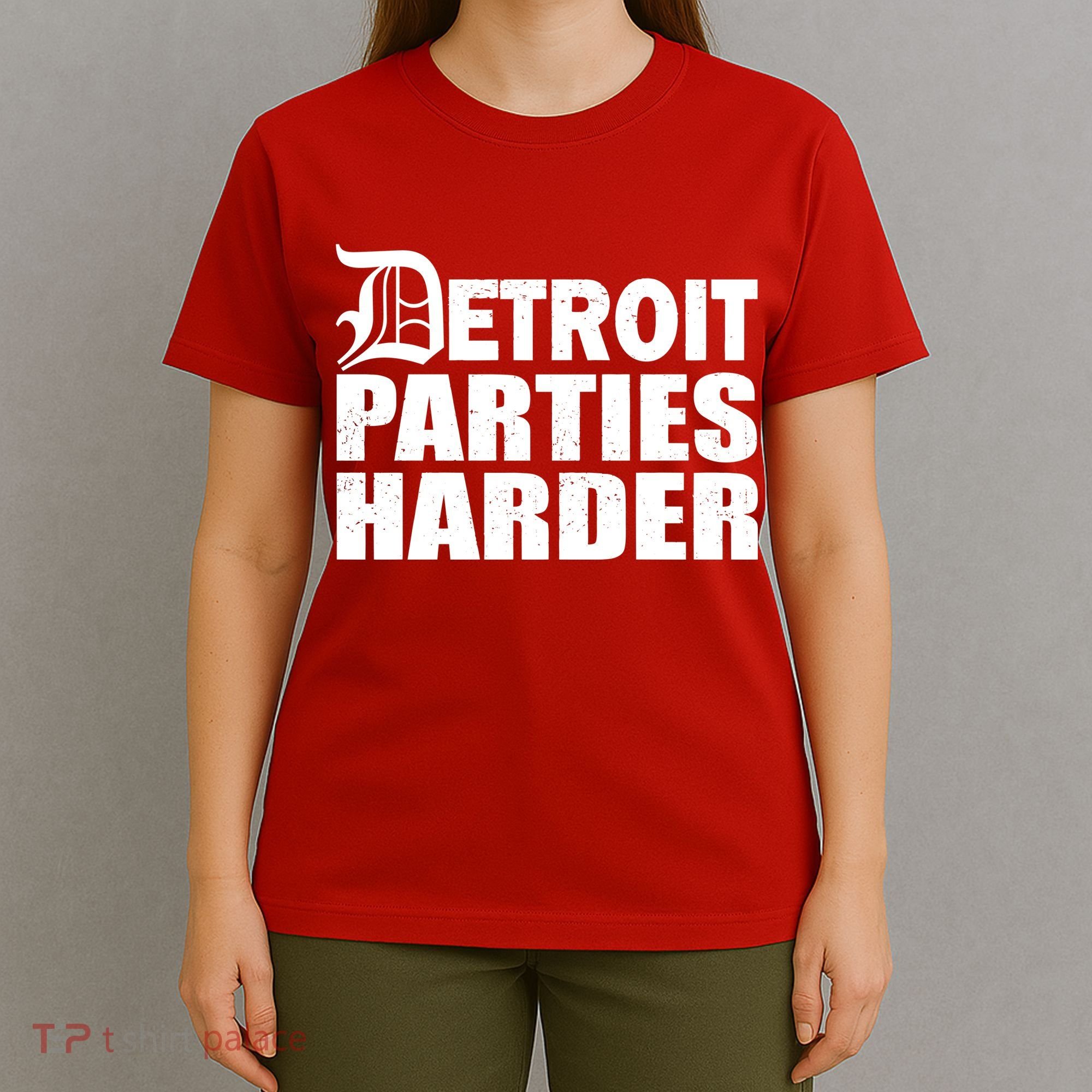 Detroit Parties Harder T-Shirt