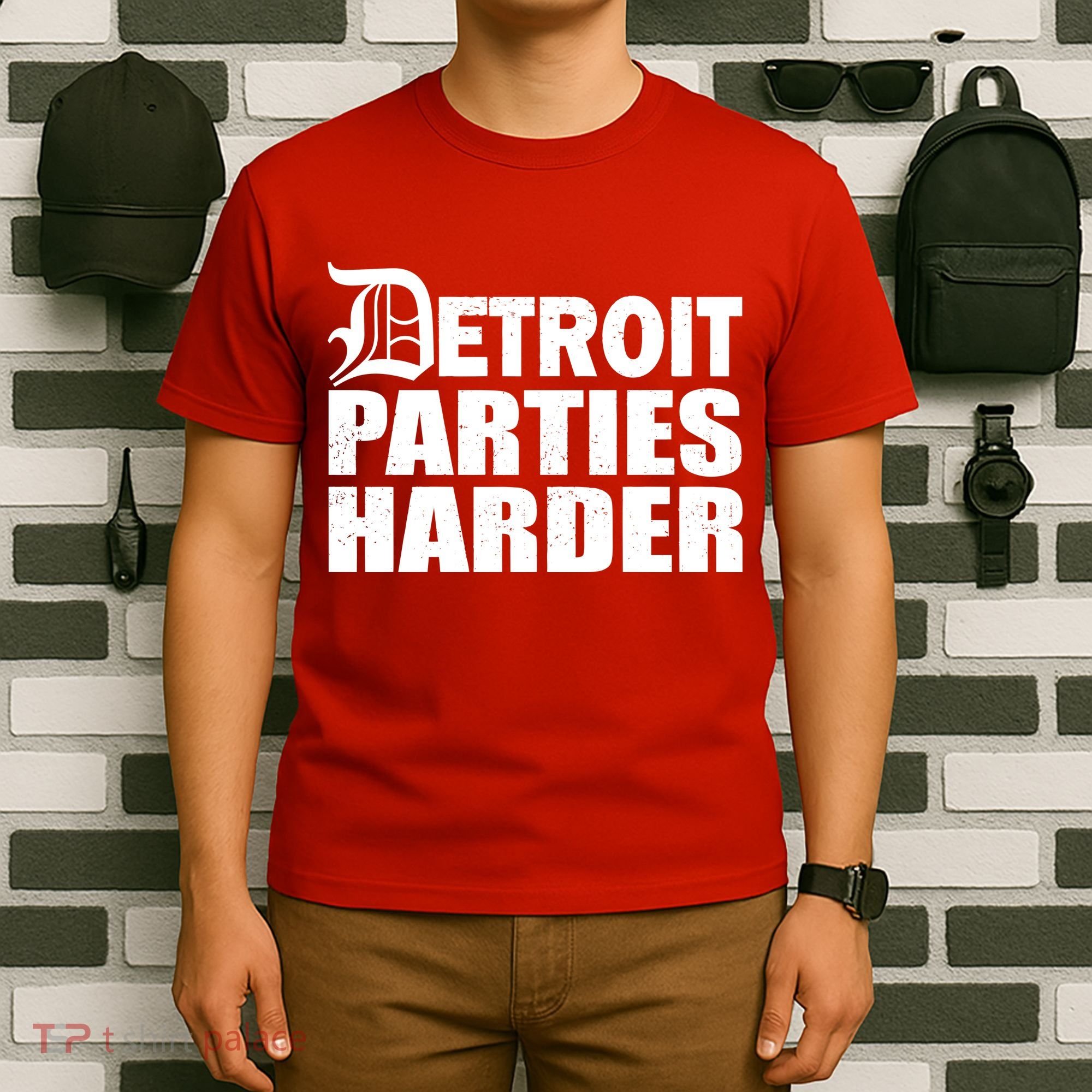 Detroit Parties Harder T-Shirt