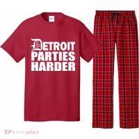 Detroit Parties Harder Pajama Set thumb 0