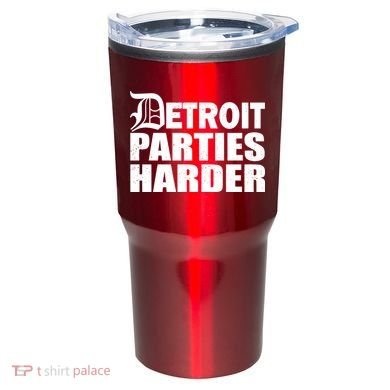Detroit Parties Harder Tumbler