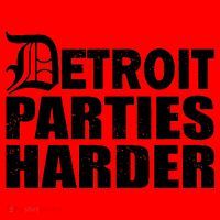 Detroit Parties Harder Santa Hat thumb 1