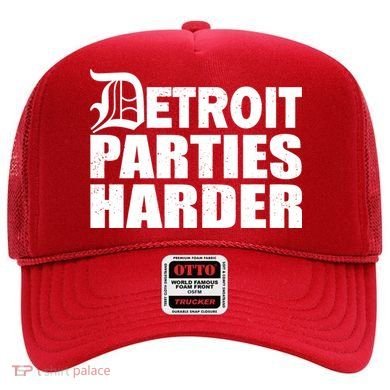 Detroit Parties Harder Hat