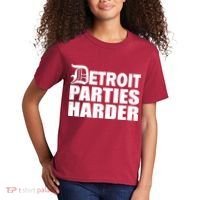 Detroit Parties Harder Kids T-Shirt thumb 2