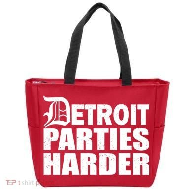 Detroit Parties Harder Tote Bag