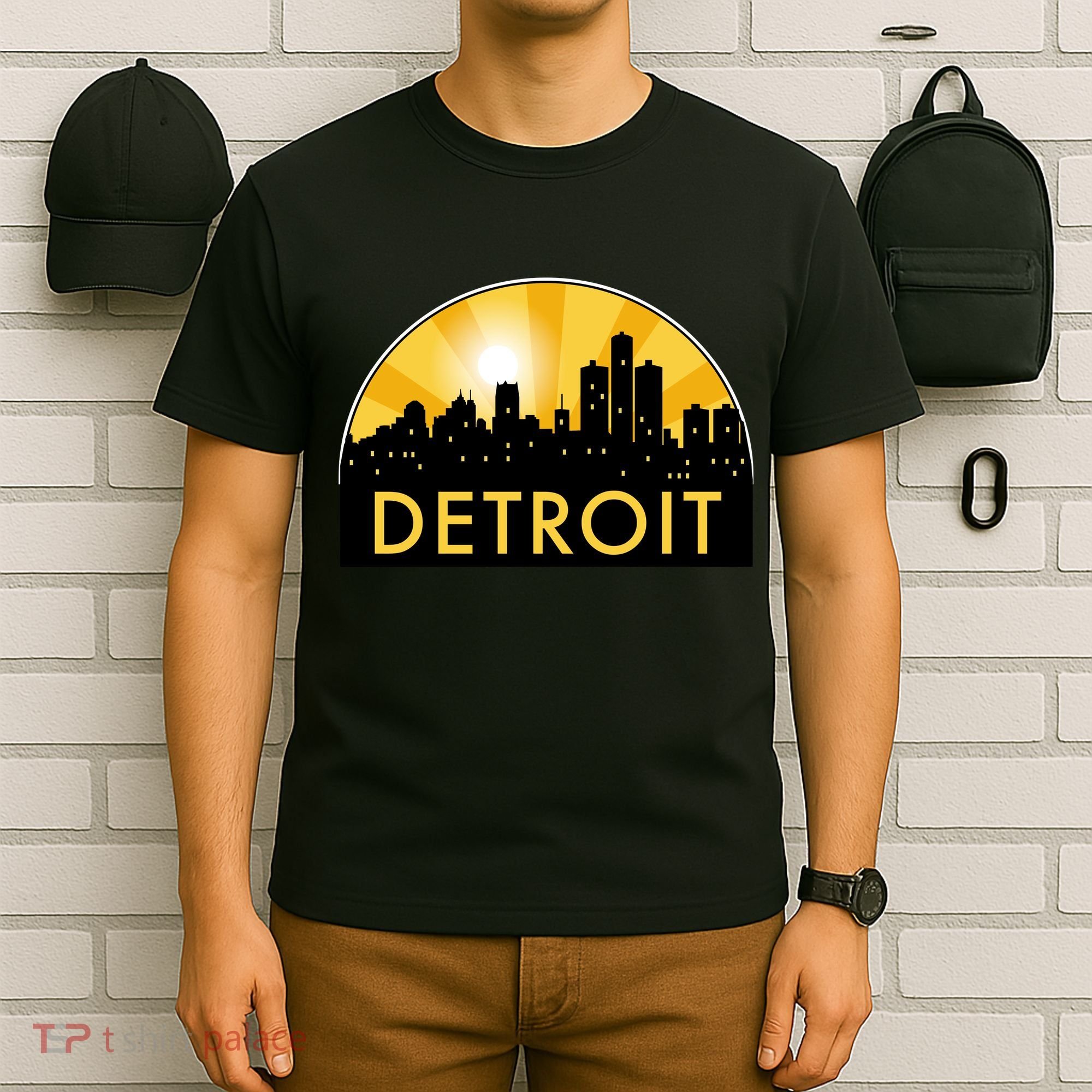 Detroit Record Logo T-Shirt