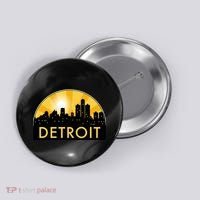 Detroit Record Logo Button thumb 0