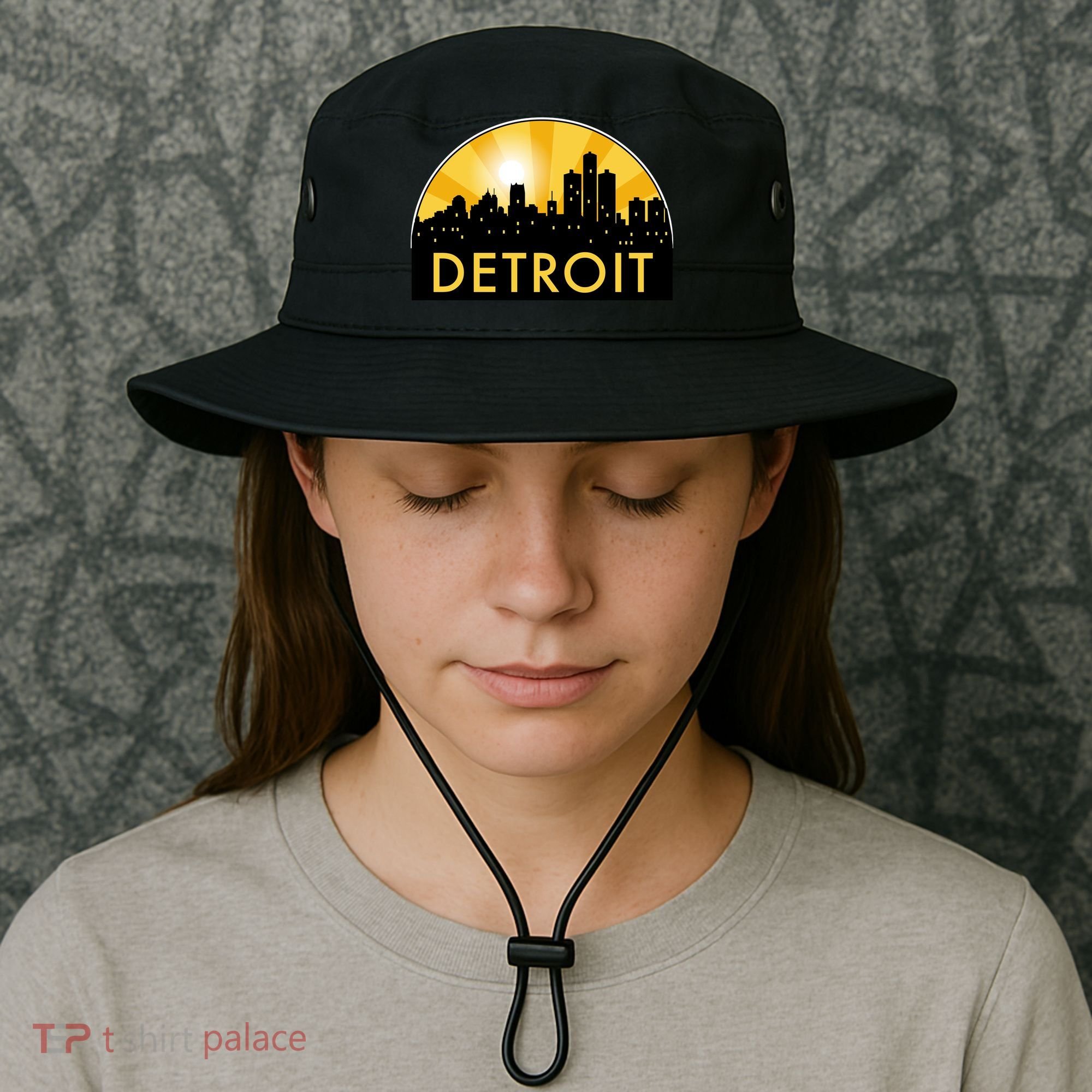 Detroit Record Logo Bucket Hat
