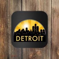 Detroit Record Logo Coaster thumb 0