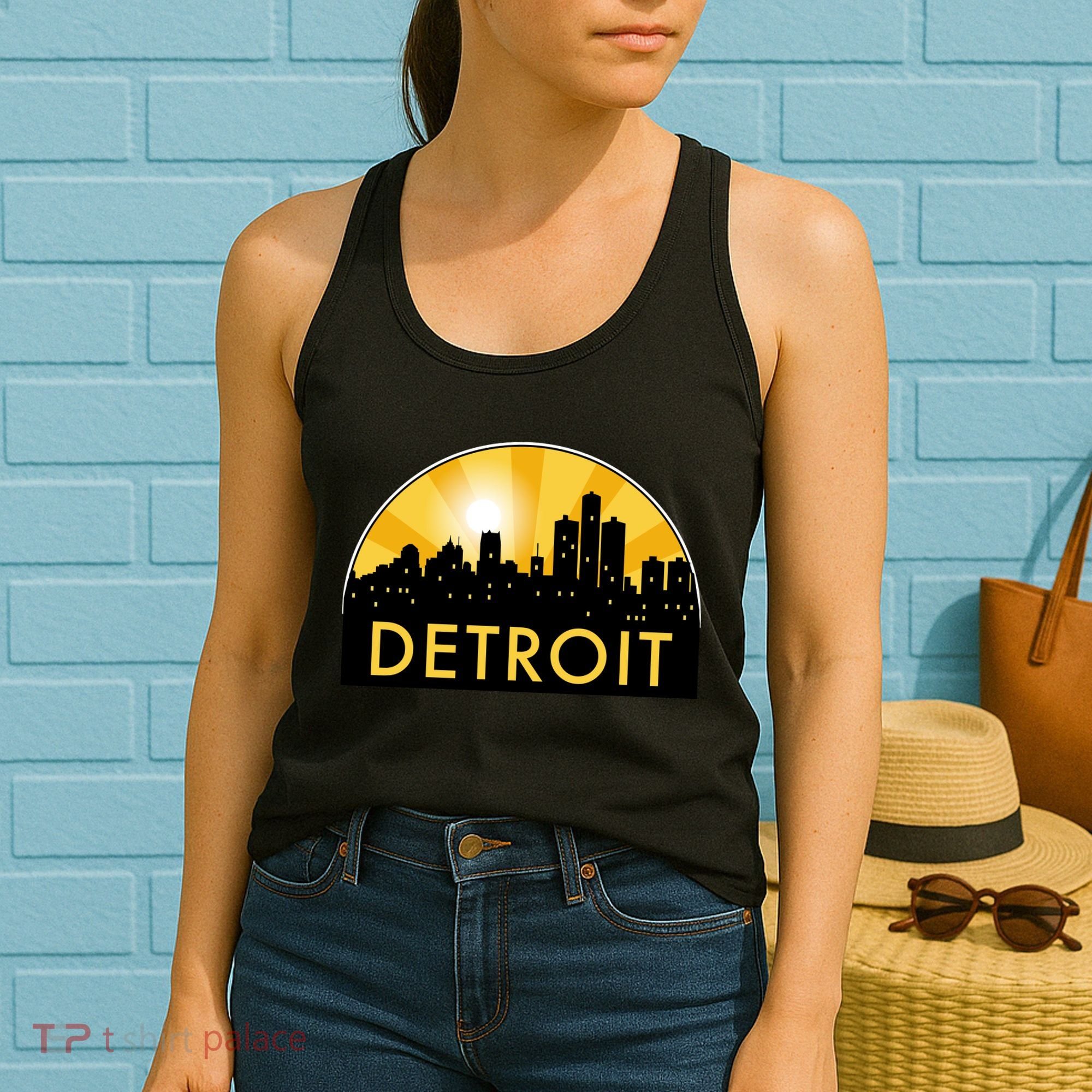 Detroit Record Logo Women's Tank Top