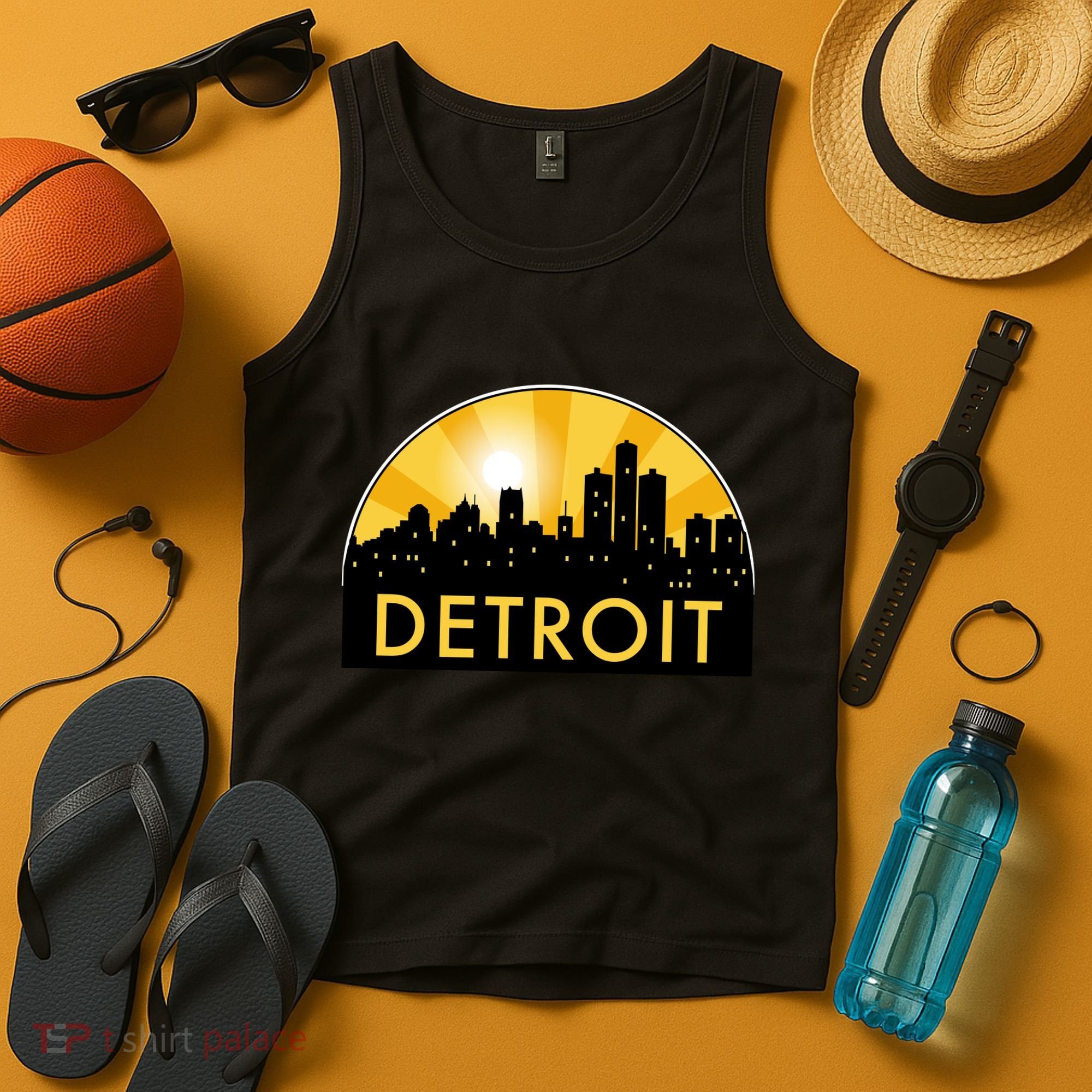 Detroit Record Logo Tank Top