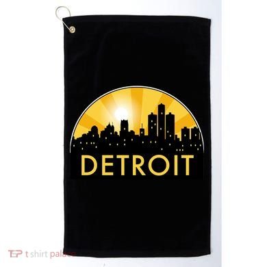 Detroit Record Logo Golf Towel
