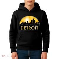 Detroit Record Logo Kids Hoodie thumb 4