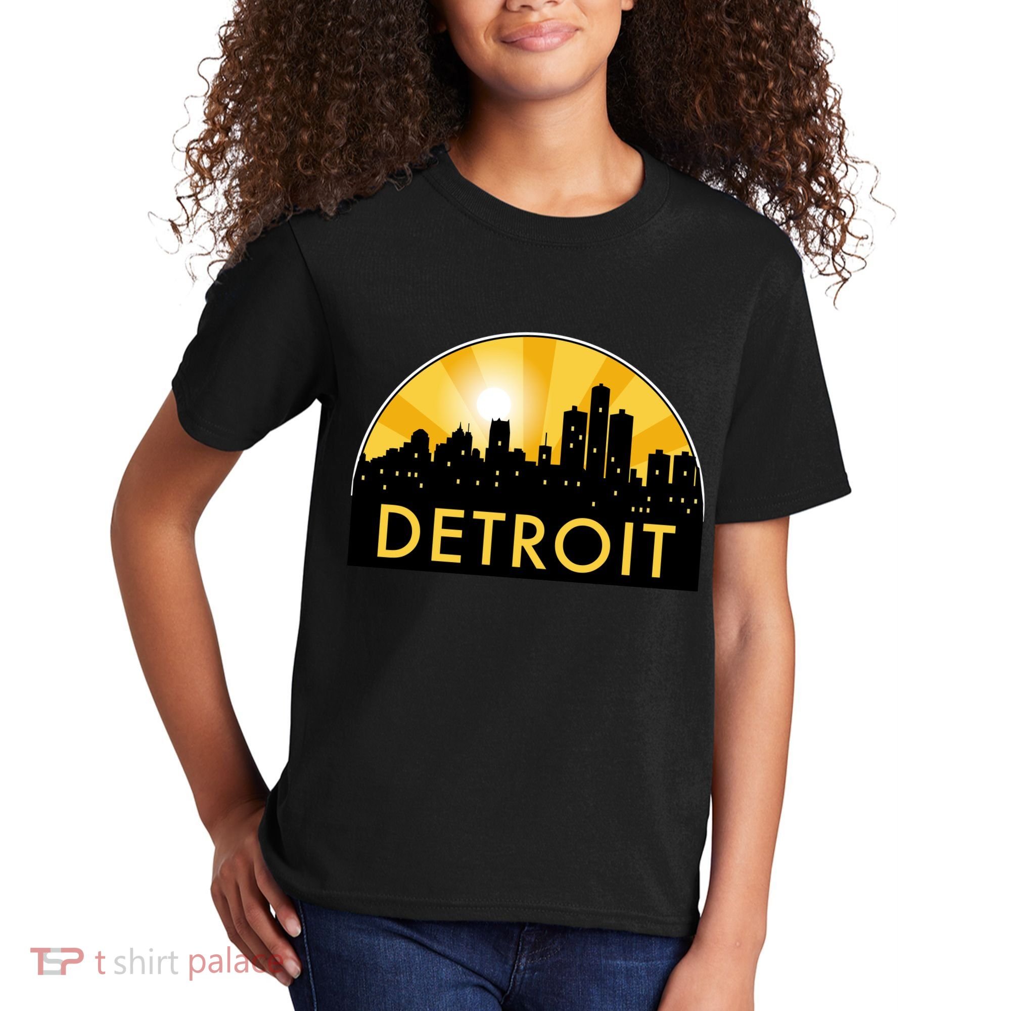 Detroit Record Logo Kids T-Shirt