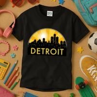 Detroit Record Logo Kids T-Shirt thumb 3