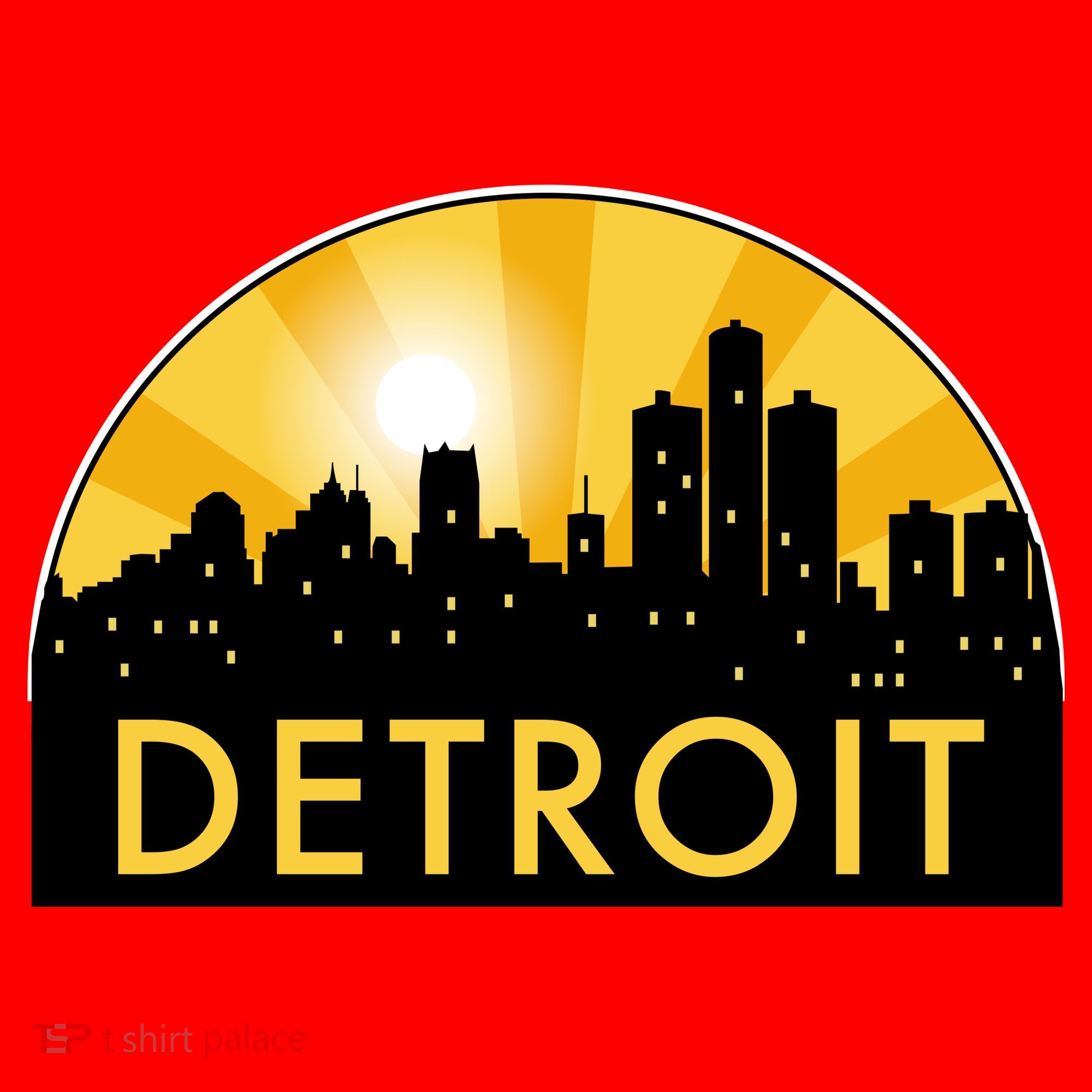 Detroit Record Logo Santa Hat