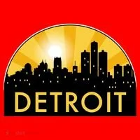 Detroit Record Logo Santa Hat thumb 1