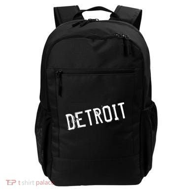 Detroit Retro Grunge Backpack