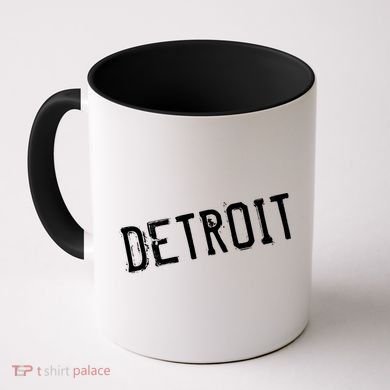 Detroit Retro Grunge Coffee Mug