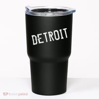 Detroit Retro Grunge Tumbler thumb 0