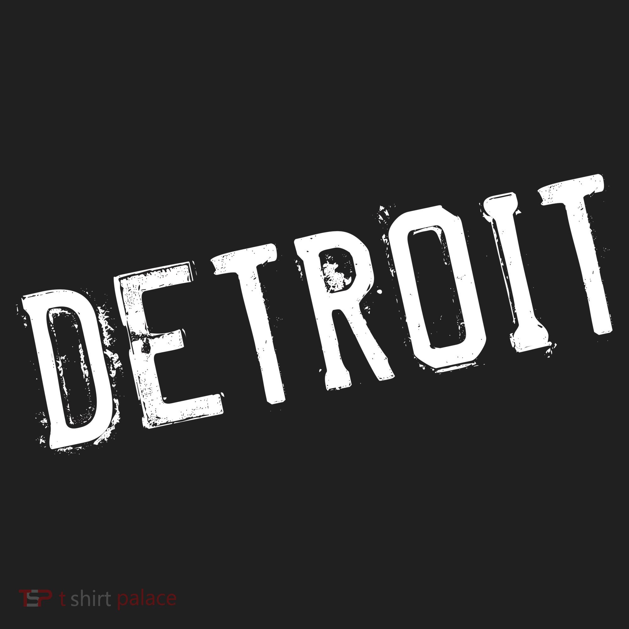 Detroit Retro Grunge Tumbler