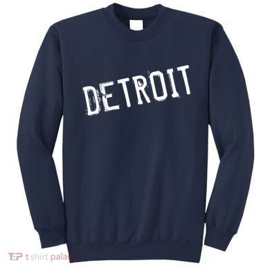 Detroit Retro Grunge Sweatshirt