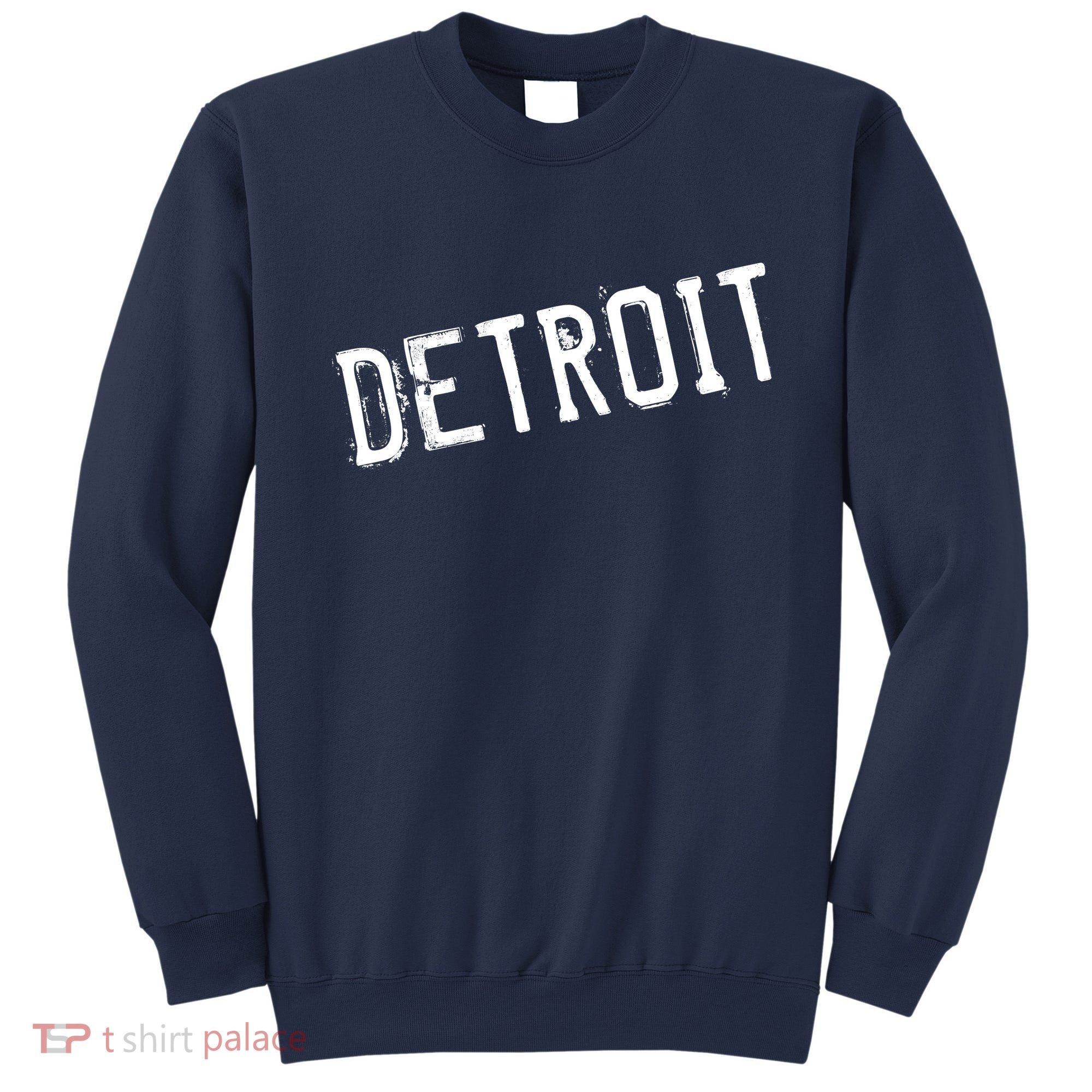 Detroit Retro Grunge Sweatshirt