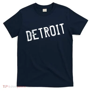 Detroit Retro Grunge T-Shirt