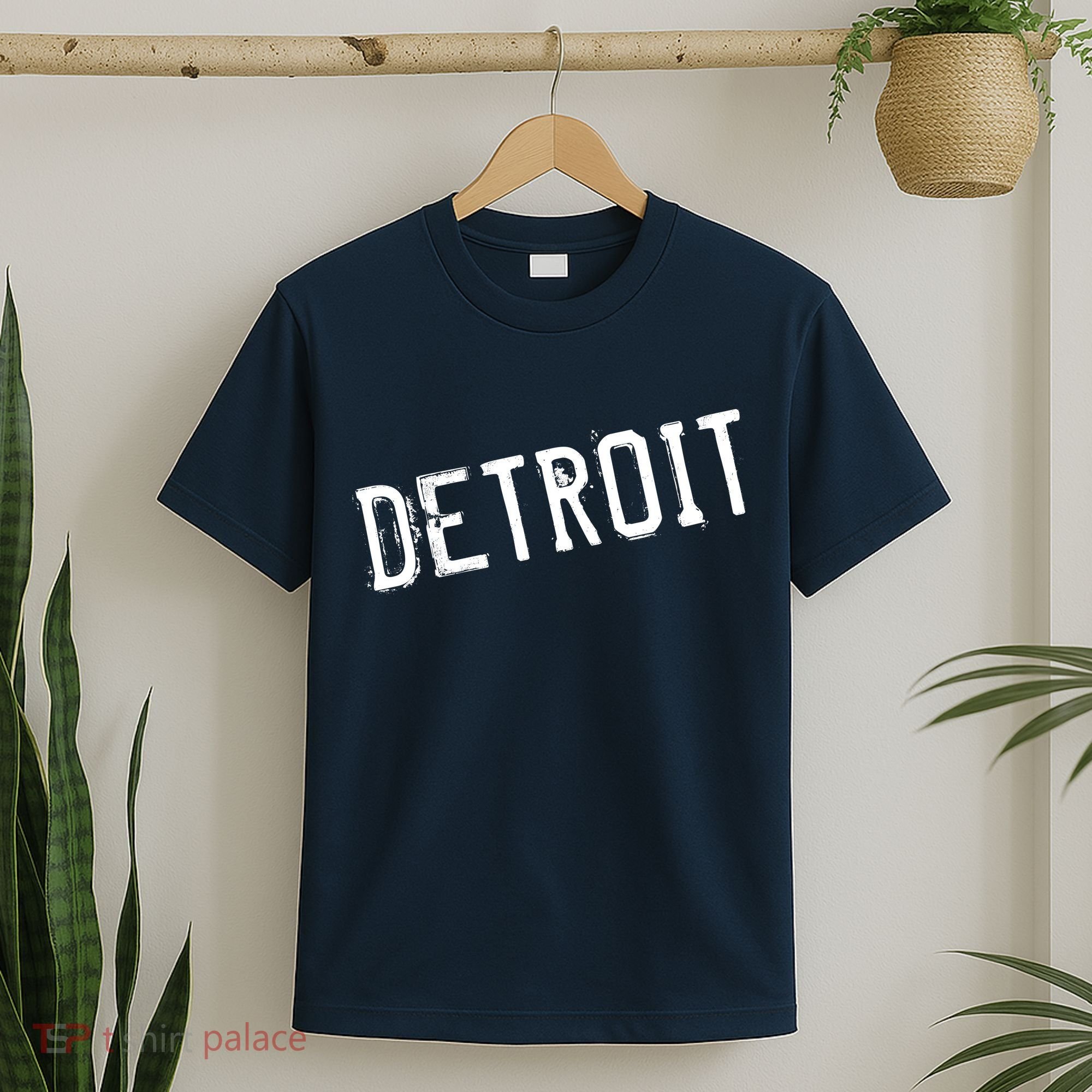 Detroit Retro Grunge T-Shirt