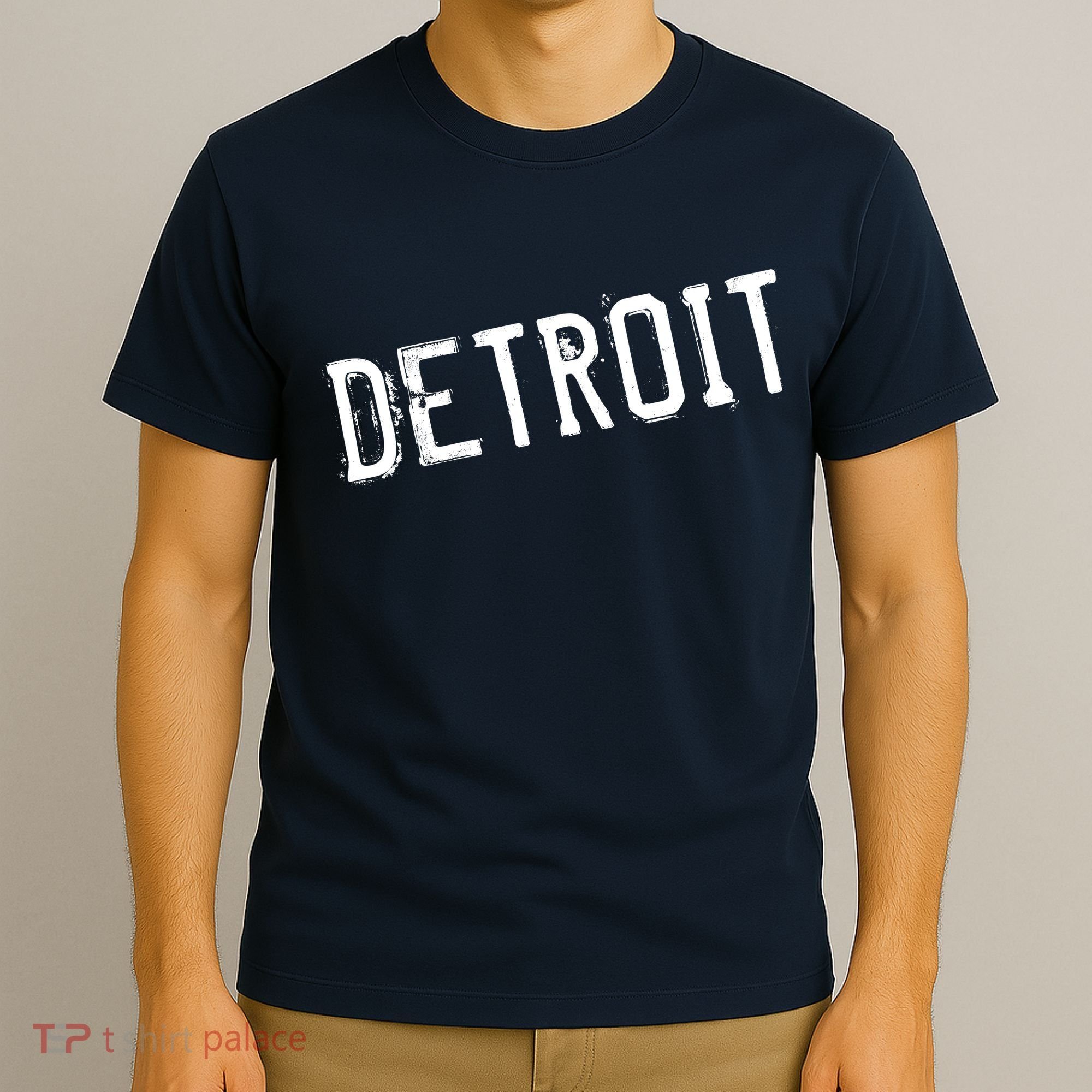 Detroit Retro Grunge T-Shirt