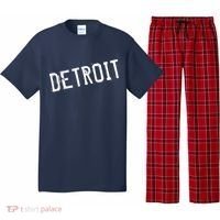 Detroit Retro Grunge Pajama Set thumb 0