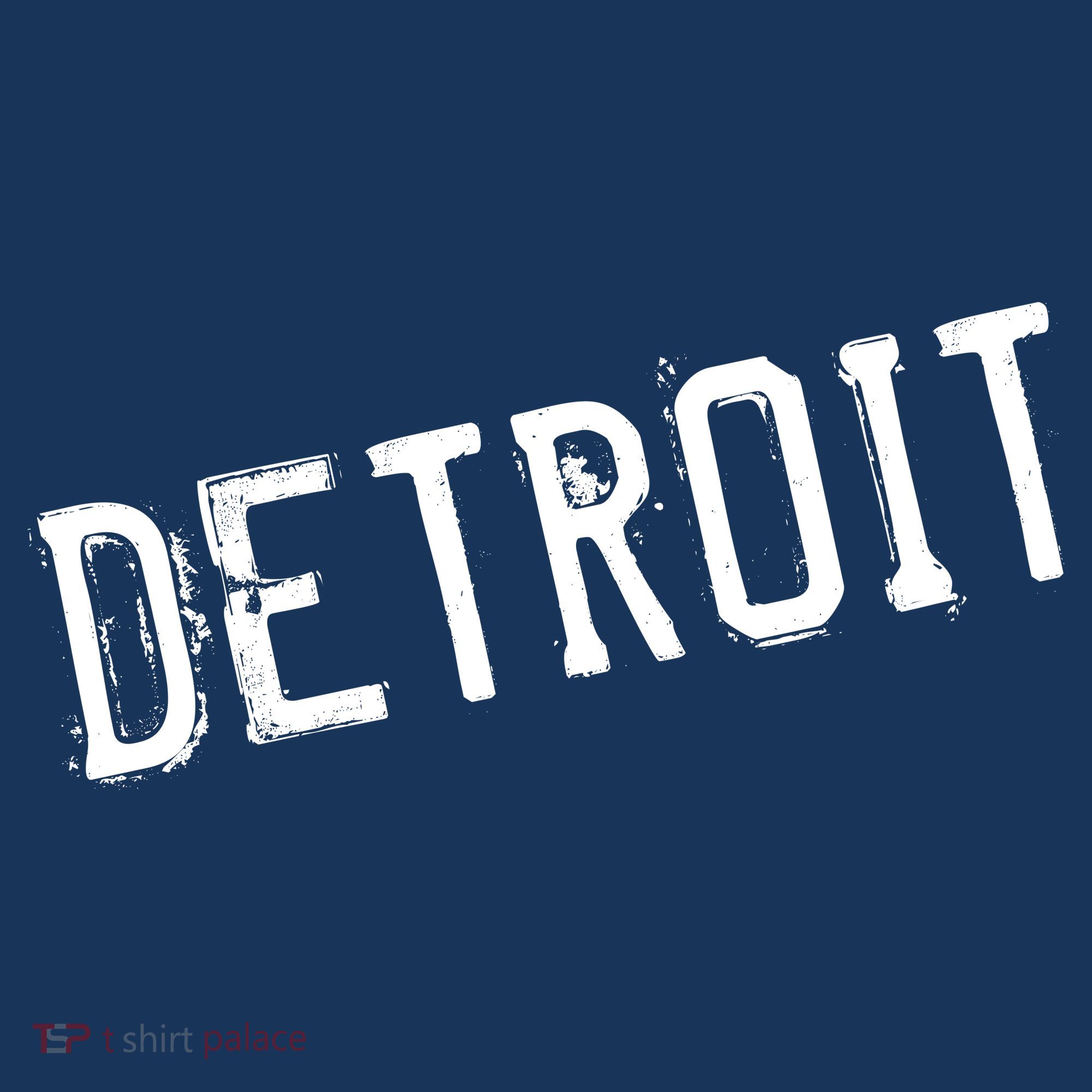 Detroit Retro Grunge Mousepad