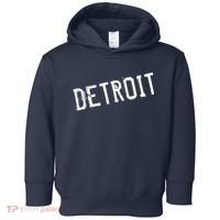 Detroit Retro Grunge Toddler Hoodie thumb 0