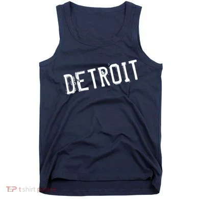 Detroit Retro Grunge Tank Top