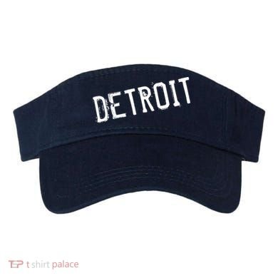 Detroit Retro Grunge Visor