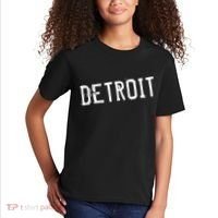 Detroit Retro Grunge Kids T-Shirt thumb 2