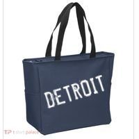 Detroit Retro Grunge Tote Bag thumb 2