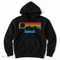 Detroit Retro Skyline Hoodie thumb 0