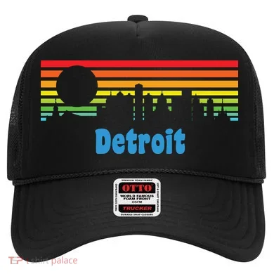 Detroit Retro Skyline Hat