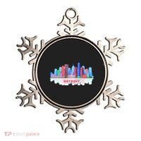 Detroit Skyline Abstract Ornament thumb 0