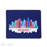 Detroit Skyline Abstract Mousepad thumb 0