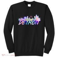 Detroit Skyline Paint Sweatshirt thumb 0