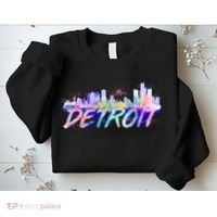 Detroit Skyline Paint Sweatshirt thumb 2