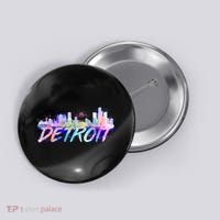 Detroit Skyline Paint Button thumb 0