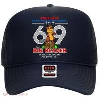 Detroit True Fact Big Beaver Exit 69 Hat thumb 0