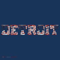 Detroit USA FLAG Grunge Women's Tank Top thumb 5