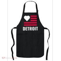 Detroit USA Flag Love Apron thumb 0