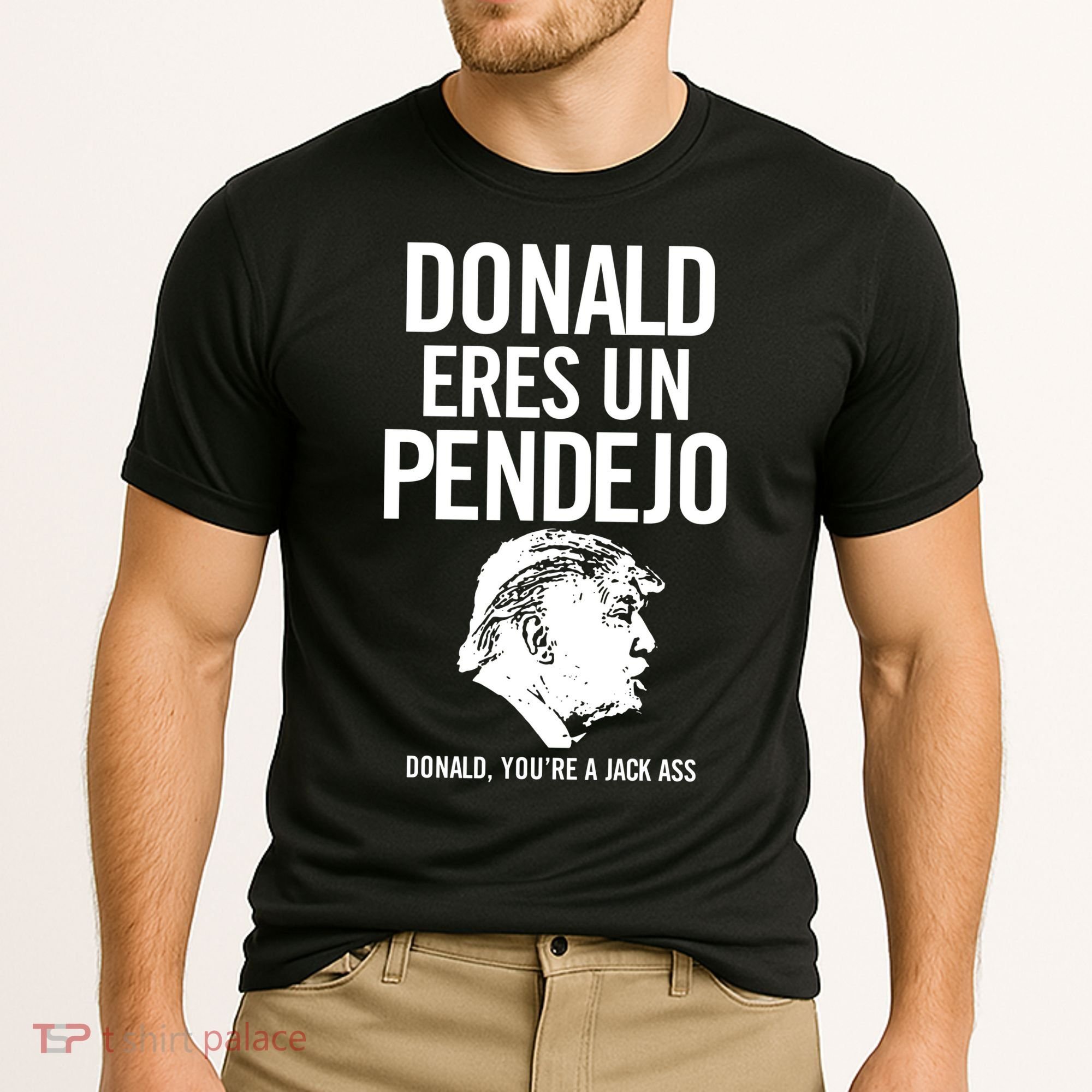 Donald Eres Un Pendejo Jack Ass Cooling Performance Crew T-Shirt