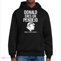 Donald Eres Un Pendejo Jack Ass District V.I.T. Heavyweight Hoodie thumb 0