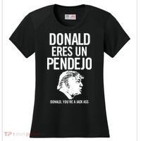 Donald Eres Un Pendejo Jack Ass Women's Cooling Performance Crew T-Shirt thumb 0