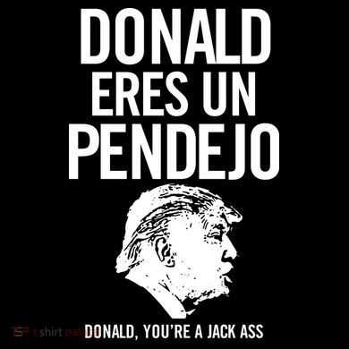 Donald Eres Un Pendejo Jack Ass Ornament